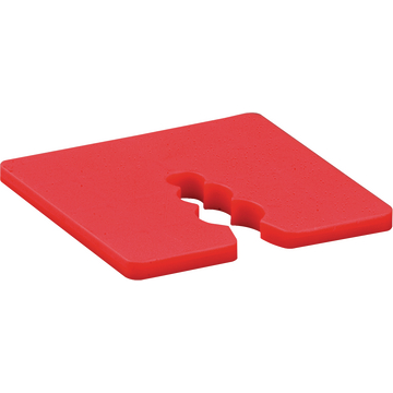 PVC-Abstandhalter, rot, 3 mm